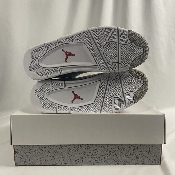 Nike Air Jordan 4 IV 4s Retro OG White Oreo Grey - Picture 3 of 5